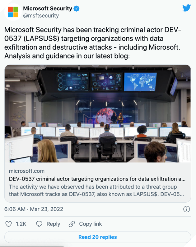 Kẻ chủ mưu đằng sau nhóm hack Lapsus $ đã được tiết lộ?  2