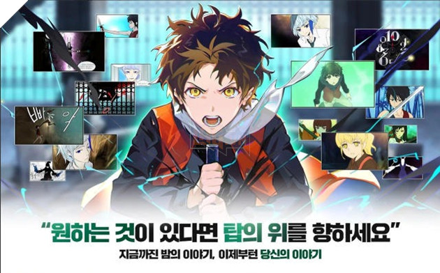 Tower of God Mobile, chính thức phát hành tại Hàn Quốc vào tháng 4 năm 2022 2