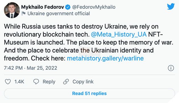 Ukraine mở bán bộ sưu tập sự kiện bị Nga xâm lược dưới dạng NFT 2