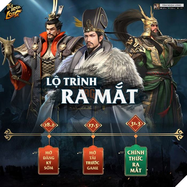 Ngày 28 tháng 3 - Bắt đầu tải xuống Tân Ngoại Long tại Google Play và App Store 2