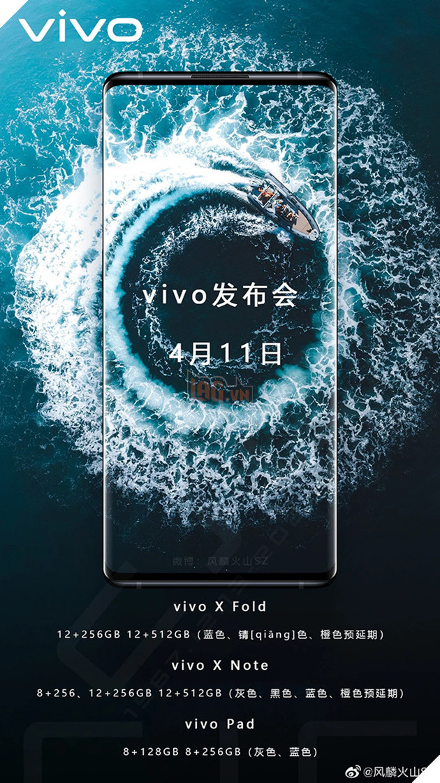 Vivo X Fold ấn định ngày ra mắt, soán ngôi Galaxy Z Fold 3 tại thị trường điện thoại gập
