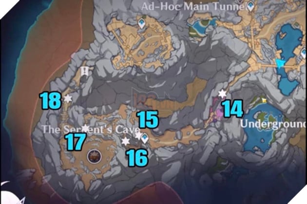 Genshin Impact 2.6: Location of the Crystal Crystal in the Deep Rock 5