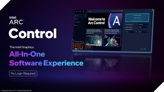 Intel ra mắt Arc Control, phần mềm tinh chỉnh đồ họa không cần yêu cầu đăng nhập thông tin cá nhân 5