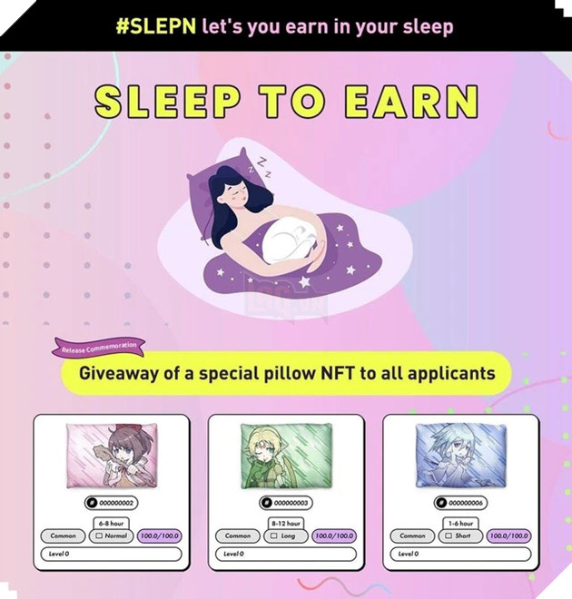 Một trò chơi NFT độc đáo đã xuất hiện, bạn có thể kiếm tiền chỉ bằng cách ngủ