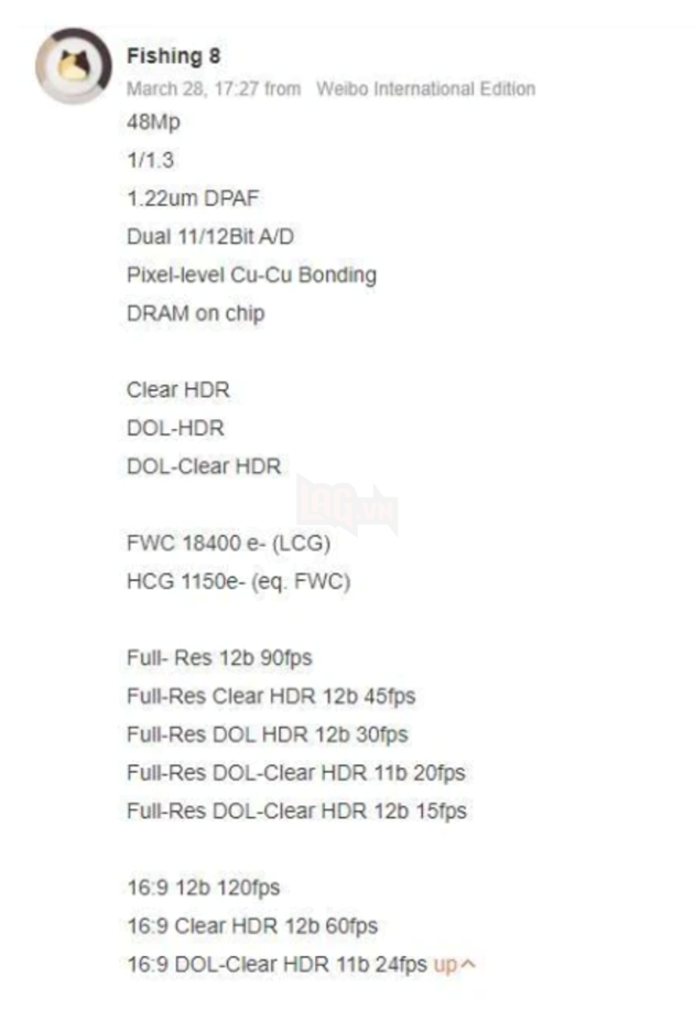 Hình ảnh và thông số camera của iPhone 14 Pro Max bị rò rỉ 4