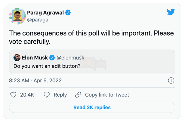Vừa làm Cổ đông lớn nhất của Twitter, Elon Musk có ý định fix lại mạng xã hội này 3