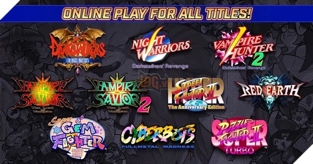 Capcom công bố ngày phát hành bộ sưu tập Capcom Fighting Collection