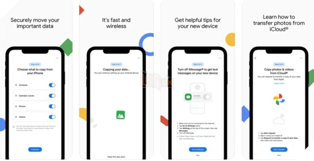 Để lôi kéo người dùng iPhone, Google ra mắt app cho phép chuyển dữ liệu iOS sang Android 2