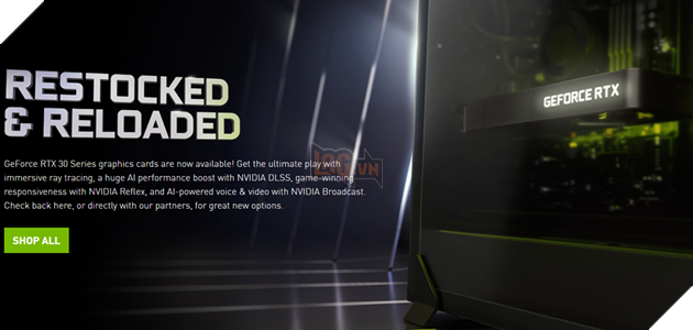 GPU NVIDIA GeForce RTX 30 Series đã có hàng trở lại sau một thời gian dài khan hiếm 2