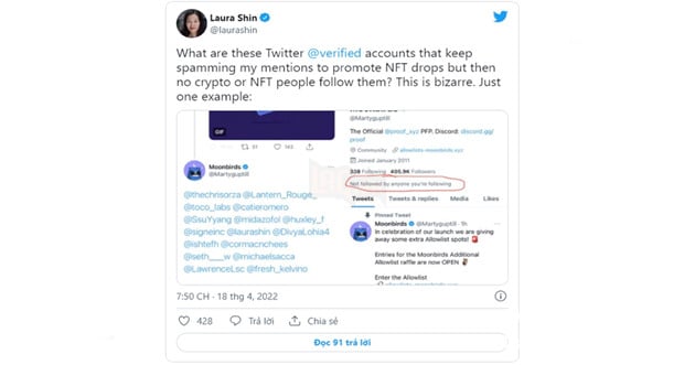 Moonbird bị hacker lợi dụng để lừa đảo