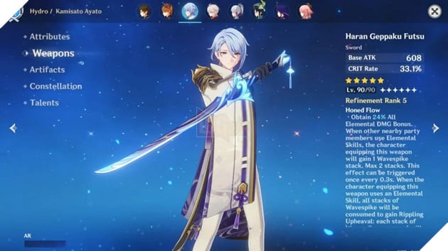 Tốn bao nhiêu nguyên thạch để C6R5 genshin impact