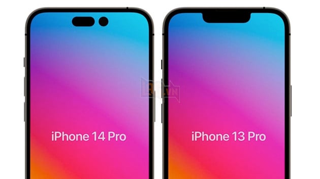 Màn hình dòng iPhone 14