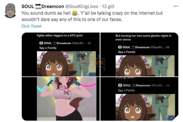 anya spy x family da đen