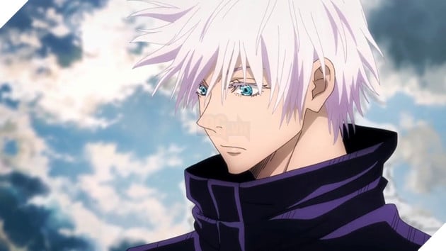 chú mèo cosplay gojo satoru jujutsu kaisen