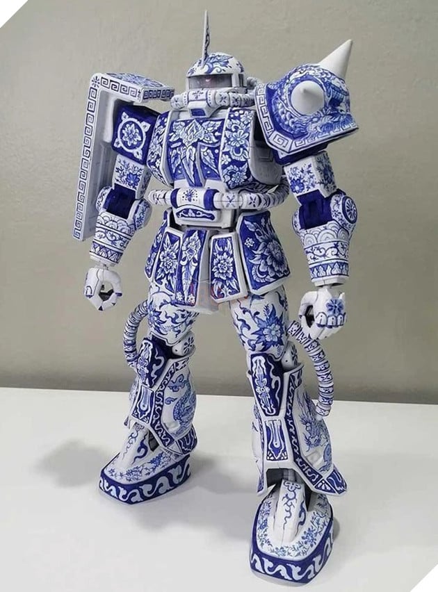 mô hình gundam bằng gốm sứ