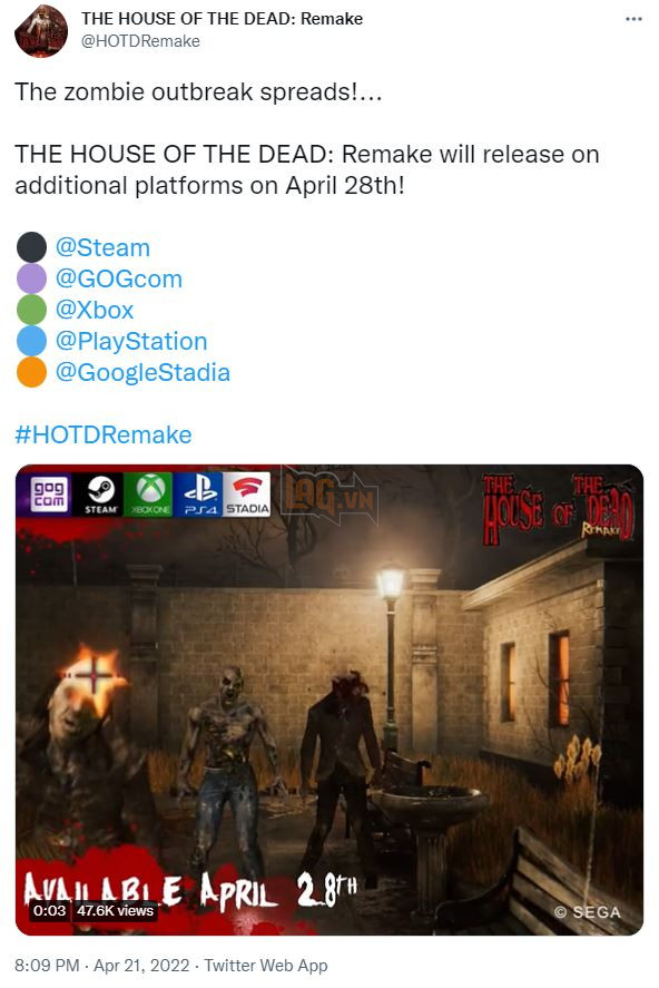 The House of the Dead Remake chuẩn bị mở rộng sang nhiều hệ máy khác 3