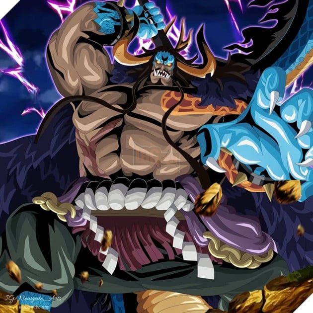 Buff luffy nhưng vẫn thể hiện sức mạnh của kaido One piece chap 1047