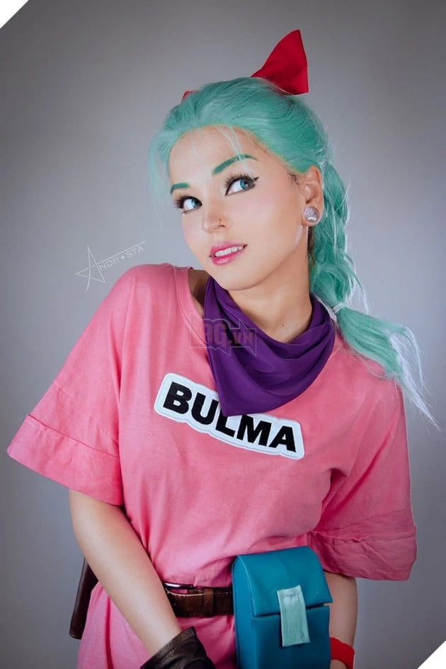 Cosplay bulma android 18 và goku phiên bản nữ