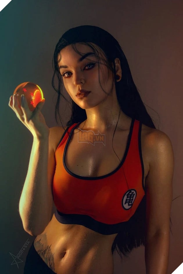 Cosplay bulma android 18 và goku phiên bản nữ