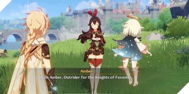 Tản mạn Genshin Impact: Câu chuyện quá khứ buồn của nữ trinh sát Amber 2