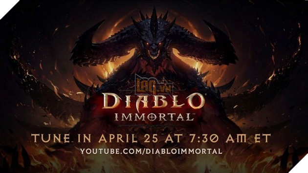 Diablo Immortal Announces Premiere Live Stream April 25