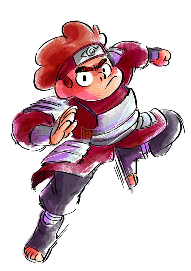 fanart Cartoon Network naruto