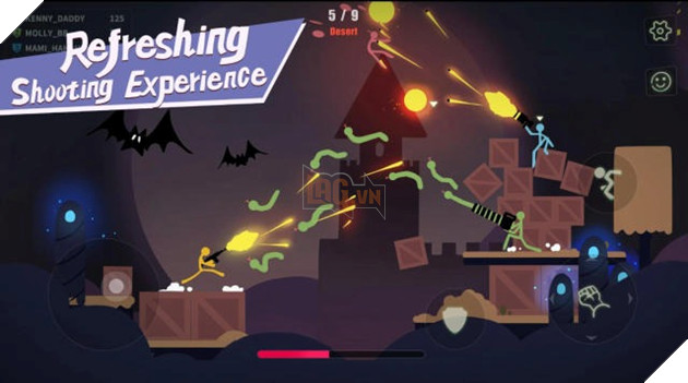 Stick fight the game is extremely thrilling mobile game