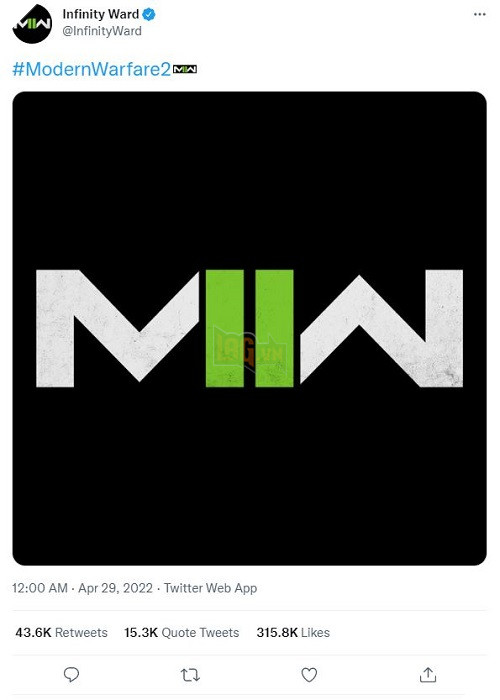 Call of Duty 2022 chính thức lộ diện tên gọi và logo mới, là phần tiếp theo của Modern Warfare 2019 2