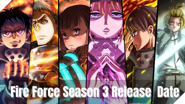 Fire Force season 3 được Leak xác nhận là đang phát triển và sẽ sớm ra mắt 2