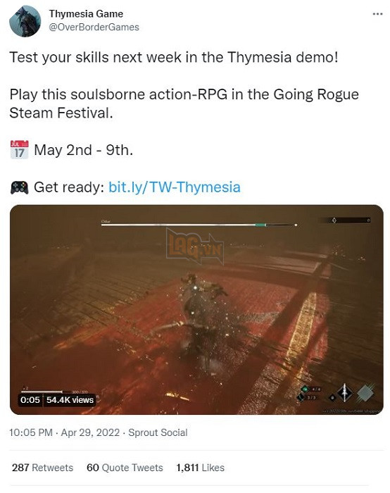 Tựa game Thymesia mang phong cách Soulsborne sẽ có bản chơi thử giới hạn 3