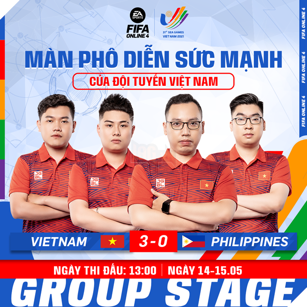 ĐT FO4 Việt Nam toàn thắng ngày đầu tiên 4