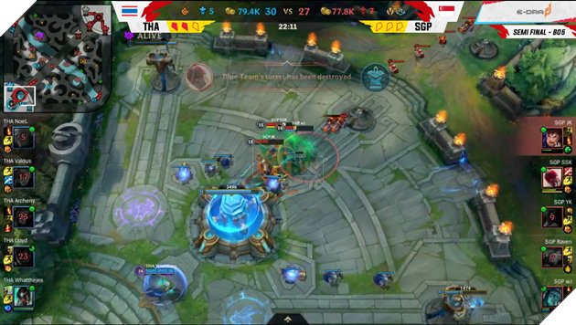 ĐT Thái Lan vs ĐT Singapore Tốc Chiến bán kết 11