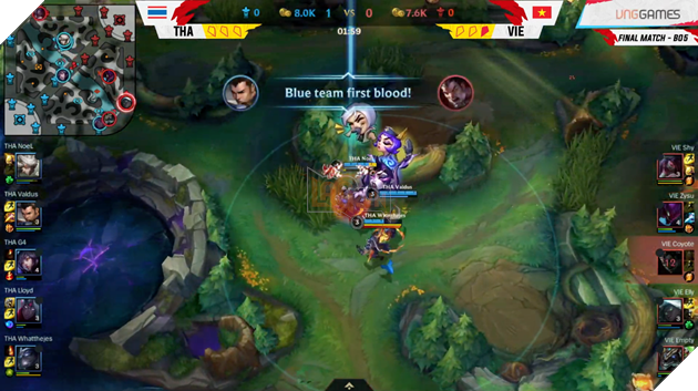 ĐT Tốc Chiến Việt Nam mang HCV về cho nước nhà sau chiến thắng trước Thái Lan ở trận chung kết 5