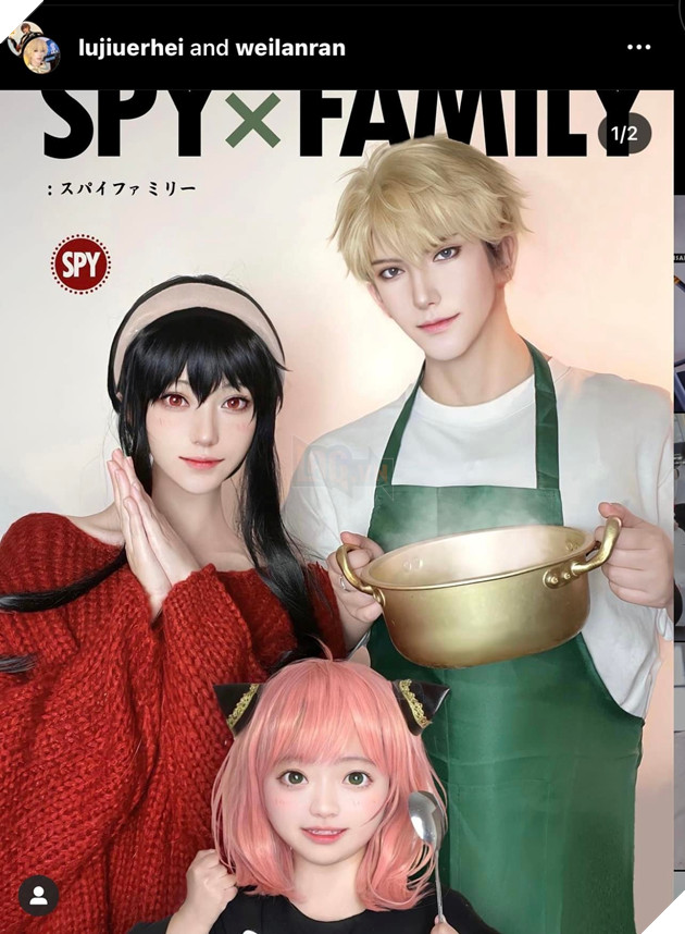 cosplay gia đình forger spy x family