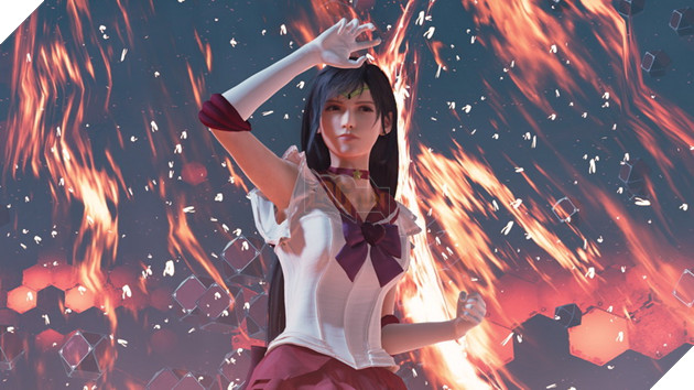 Final Fantasy VII Remake mod thủy thủ mặt trăng sailor moon