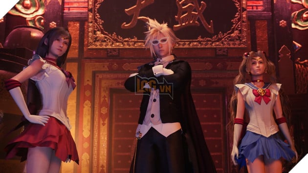 Final Fantasy VII Remake mod thủy thủ mặt trăng sailor moon