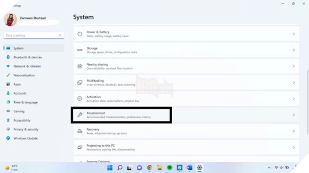 Khắc phục sự cố ngốn pin trên laptop WIndows 11