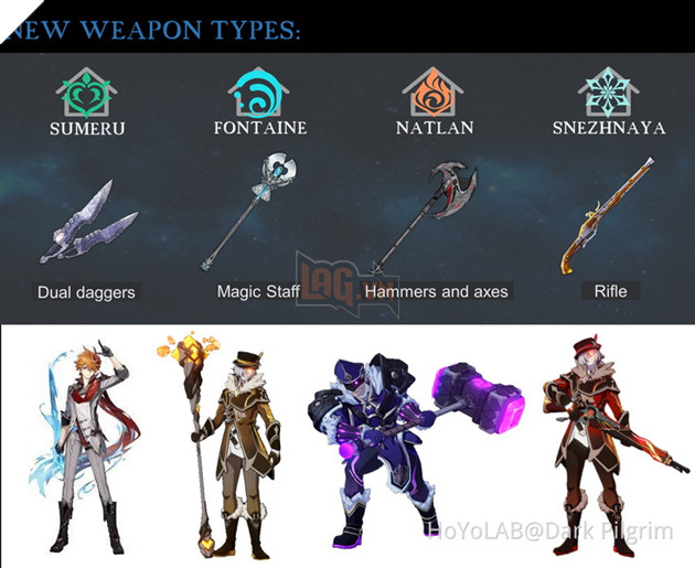 Genshin Impact: Game thủ tự thiết kế thêm Lưỡi Hái mới bổ sung với kho vũ khí nghèo nàn của game 6