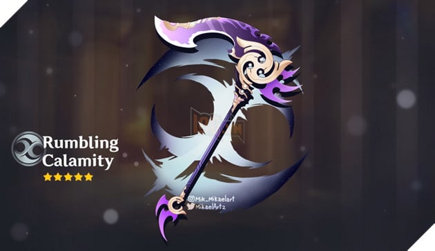 Genshin Impact: Game thủ tự thiết kế thêm Lưỡi Hái mới bổ sung với kho vũ khí nghèo nàn của game 4