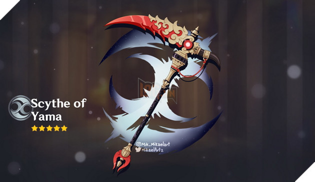 Genshin Impact: Game thủ tự thiết kế thêm Lưỡi Hái mới bổ sung với kho vũ khí nghèo nàn của game 3