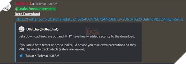 máy chủ thử nghiệm genshin impact tăng cường bảo mật chống leaker