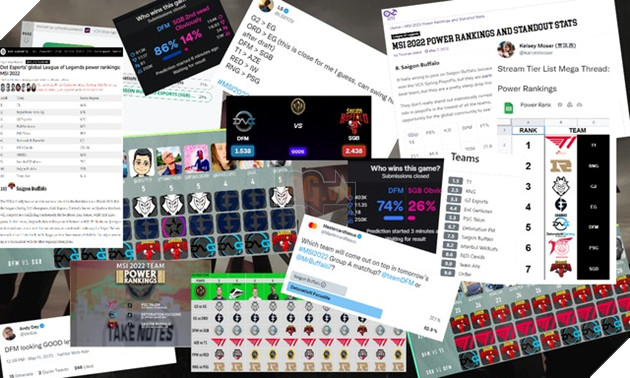 BLV Hoàng Luân thể hiện sự bức xúc khi VCS bị đánh giá thấp so với các khu vực khác