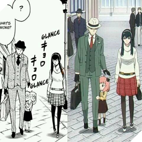spy x family anime vs manga