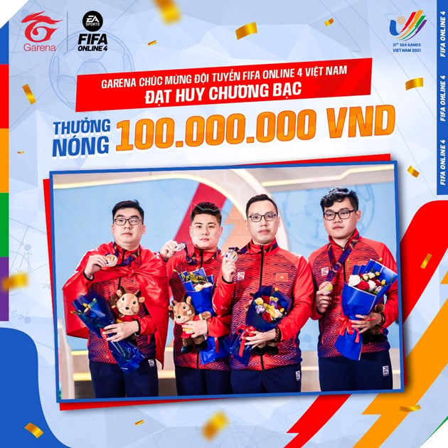 FO4 Việt Nam huy chương bạc sea games 31
