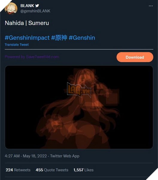 hình ảnh leak của fischl Genshin Impact