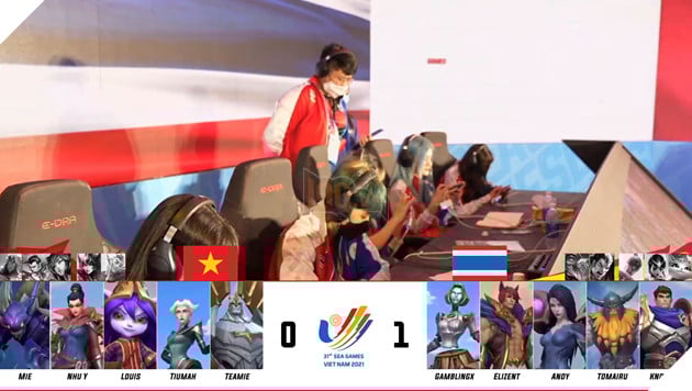 Tốc chiến nữ Việt Nam - Thái Lan sea games 31 - 2