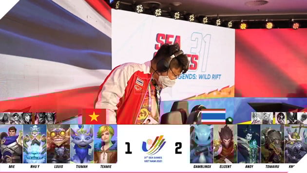 Tốc chiến nữ Việt Nam - Thái Lan sea games 31 - 4