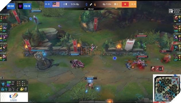 ĐT LMHT Việt Nam đại thắng ngày ra quân tại SEA Games 31  5