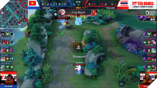 ĐT Liên Quân Mobile Việt Nam thất bại lần nữa trước Thái Lan tại SEA Games 31 8