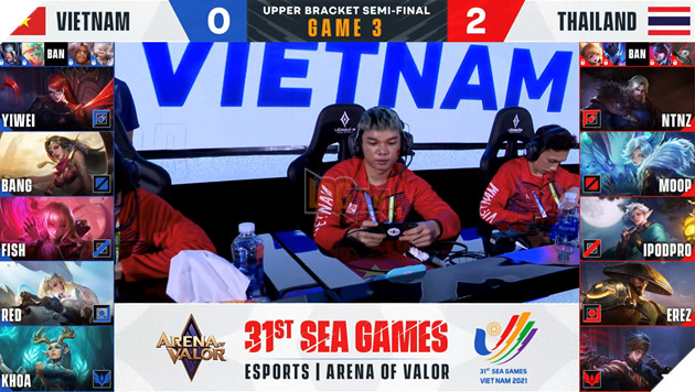 Thái Lan - Việt Nam Bán kết liên quân seagames 31 - 3